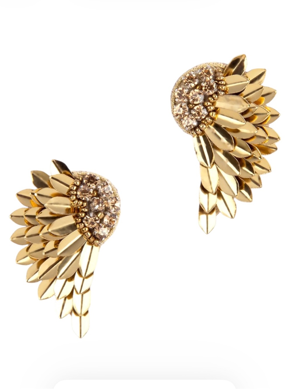 New on card Deepa Gurnani Perry earrings